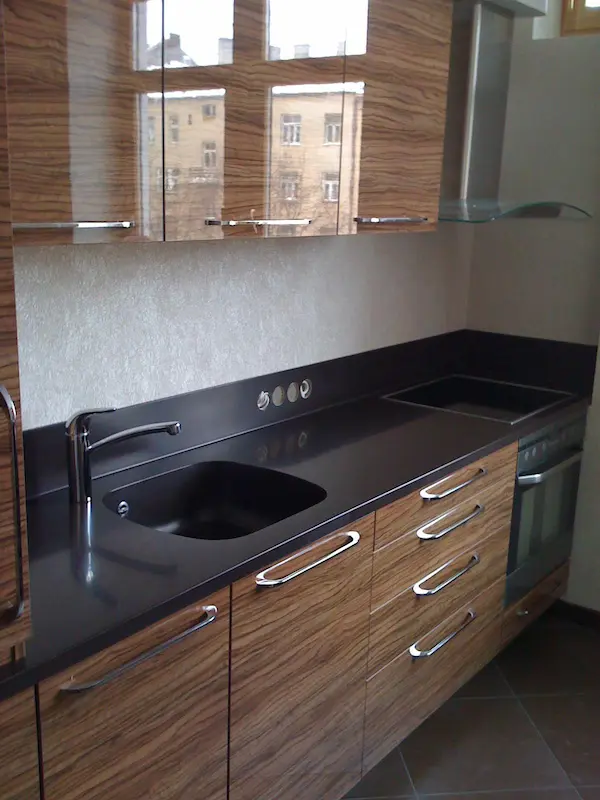 Artificial stone — kitchen worktop