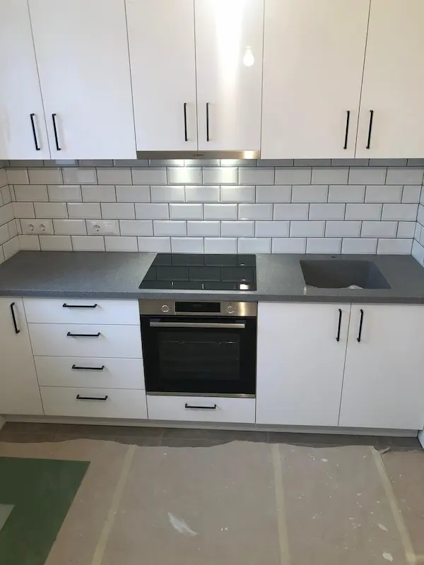 Artificial stone — kitchen worktop