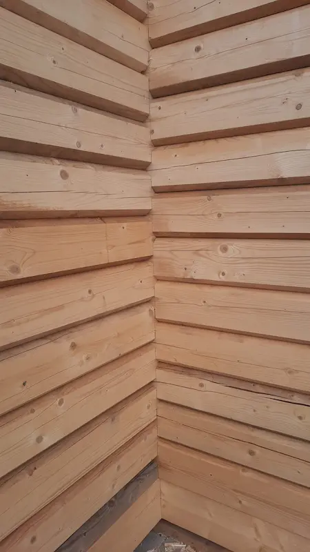 Log house — construction details